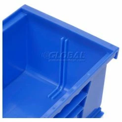Best deal ✨ Global Industrial Plastic Stack & Hang Bin (24) 5-1/2"x10-7/8x5" & (24) 4-1/8"x5-3/8"x3", Blue 🥰 -Containers shop 239470BL 07