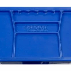 Best deal ✨ Global Industrial Plastic Stack & Hang Bin (24) 5-1/2"x10-7/8x5" & (24) 4-1/8"x5-3/8"x3", Blue 🥰 -Containers shop 239470BL 09