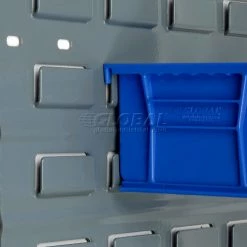 Best deal ✨ Global Industrial Plastic Stack & Hang Bin (24) 5-1/2"x10-7/8x5" & (24) 4-1/8"x5-3/8"x3", Blue 🥰 -Containers shop 239470BL 11