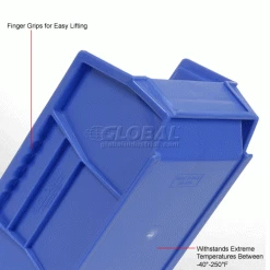 Best deal ✨ Global Industrial Plastic Stack & Hang Bin (24) 5-1/2"x10-7/8x5" & (24) 4-1/8"x5-3/8"x3", Blue 🥰 -Containers shop 239472BL 2wco