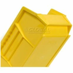Buy 👍 Global Industrial Plastic Stack & Hang Bin, 5-1/2"W x 10-7/8"D x 5"H, Yellow - Pkg Qty 12 ⭐ -Containers shop 239472YL 10