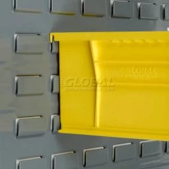 Buy 👍 Global Industrial Plastic Stack & Hang Bin, 5-1/2"W x 10-7/8"D x 5"H, Yellow - Pkg Qty 12 ⭐ -Containers shop 239472YL 11