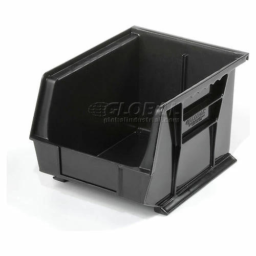 Deals โ๏ธ Global Industrial Plastic Stack & Hang Bin, 8-1/4"W x 10-3/4"D x 7"H, Black - Pkg Qty 6 ๐ 2 Deals โ๏ธ Global Industrial Plastic Stack & Hang Bin, 8-1/4"W x 10-3/4"D x 7"H, Black - Pkg Qty 6 ๐ - Image 2