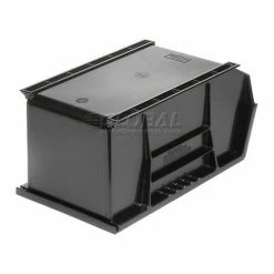 Top 10 😍 Global Industrial Plastic Stack & Hang Bin, 8-1/4"W x 14-3/4"D x 7"H, Black - Pkg Qty 12 ⌛ -Containers shop 239474BK 05