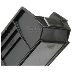 Top 10 😍 Global Industrial Plastic Stack & Hang Bin, 8-1/4"W x 14-3/4"D x 7"H, Black - Pkg Qty 12 ⌛ -Containers shop 239474BK 10