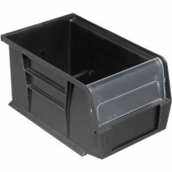 Coupon 🌟 Plastic Stack & Hang Bin, 6"W x 9-1/4" D x 5"H, Black - Pkg Qty 12 👏 32 Coupon 🌟 Plastic Stack & Hang Bin, 6"W x 9-1/4" D x 5"H, Black - Pkg Qty 12 👏 -Containers shop 239608BK 07