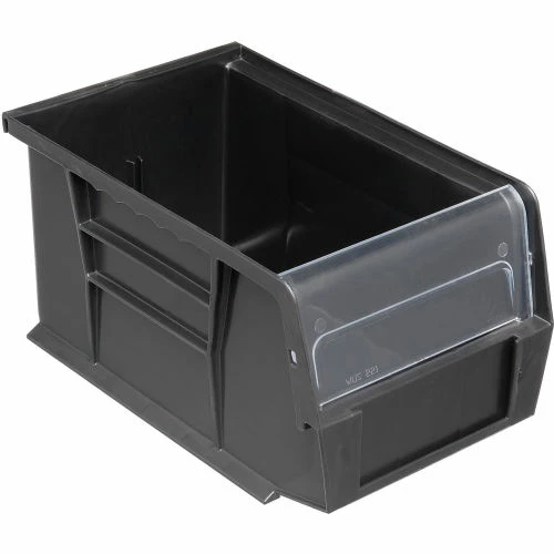 Coupon 🌟 Plastic Stack & Hang Bin, 6"W x 9-1/4" D x 5"H, Black - Pkg Qty 12 👏 8 Coupon 🌟 Plastic Stack & Hang Bin, 6"W x 9-1/4" D x 5"H, Black - Pkg Qty 12 👏 - Image 8