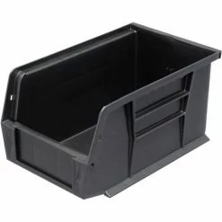 Coupon 🌟 Plastic Stack & Hang Bin, 6"W x 9-1/4" D x 5"H, Black - Pkg Qty 12 👏 37 Coupon 🌟 Plastic Stack & Hang Bin, 6"W x 9-1/4" D x 5"H, Black - Pkg Qty 12 👏 -Containers shop 239608BK 12