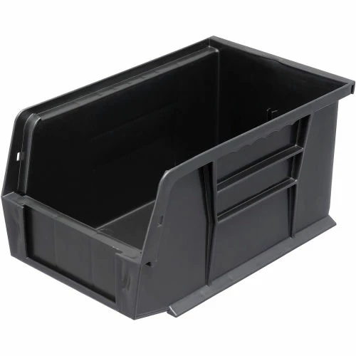Coupon 🌟 Plastic Stack & Hang Bin, 6"W x 9-1/4" D x 5"H, Black - Pkg Qty 12 👏 13 Coupon 🌟 Plastic Stack & Hang Bin, 6"W x 9-1/4" D x 5"H, Black - Pkg Qty 12 👏 - Image 13