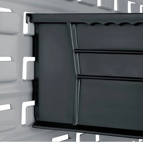 Coupon 🌟 Plastic Stack & Hang Bin, 6"W x 9-1/4" D x 5"H, Black - Pkg Qty 12 👏 17 Coupon 🌟 Plastic Stack & Hang Bin, 6"W x 9-1/4" D x 5"H, Black - Pkg Qty 12 👏 - Image 17