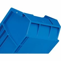 Deals ❤️ Global Industrial™ Plastic Stack & Hang Bin, 8-1/4"W x 13-5/8"D x 6"H, Blue - Pkg Qty 12 🛒 -Containers shop 239609BL 14