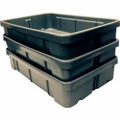 New ✔️ Dandux Conveyor Tote 50P3421070 - 34 x 21 x 7 Gray 🎁