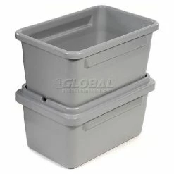 New 🌟 Dandux 50P2465124 Translock Standard Tote 26-1/4 x 17 x 12-1/2 Gray 😉 -Containers shop 239644 05