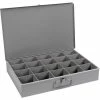 Budget 🔔 Durham Mfg. Durham Steel Scoop Compartment Box 111-95 - 20 Compartments 18 x 12 x 3 - Pkg Qty 4 ✔️