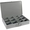 Discount 🔥 Durham Mfg. Durham Steel Scoop Compartment Box 119-95 - Adjustable Vertical Compartments 18 x 12 x 3 - Pkg Qty 4 🌟