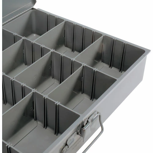 Discount π₯ Durham Mfg. Durham Steel Scoop Compartment Box 119-95 - Adjustable Vertical Compartments 18 x 12 x 3 - Pkg Qty 4 π 2 Discount π₯ Durham Mfg. Durham Steel Scoop Compartment Box 119-95 - Adjustable Vertical Compartments 18 x 12 x 3 - Pkg Qty 4 π - Image 2