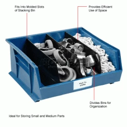 Best Pirce โญ Divider DUS265 for 18"D x 9"H Stacking Bin Pack of 6 ๐ 8 Best Pirce โญ Divider DUS265 for 18"D x 9"H Stacking Bin Pack of 6 ๐ -Containers shop 245100 3wco 12