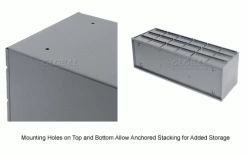 Budget 🤩 Durham Mfg. Durham Steel Storage Parts Drawer Cabinet 005-95 - 18 Drawers 🤩 -Containers shop 252002 4wco