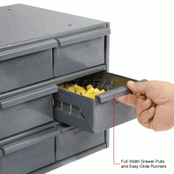 Wholesale 😀 Durham Mfg. Durham Steel Storage Parts Drawer Cabinet 001-95 - 6 Drawers 💯 -Containers shop 252030 2wco