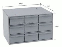 Budget ๐งจ Durham Mfg. Durham Steel Storage Parts Drawer Cabinet 004-95 - 9 Drawers ๐ 27 Budget ๐งจ Durham Mfg. Durham Steel Storage Parts Drawer Cabinet 004-95 - 9 Drawers ๐ -Containers shop 252034 dim
