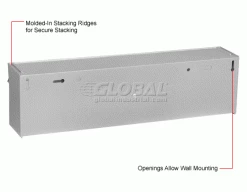 Hot Sale ⌛ Quantum Storage Systems Quantum Tip Out Storage Bin QTB305 - 5 Compartments Gray 💯 -Containers shop 252189GY 2wco