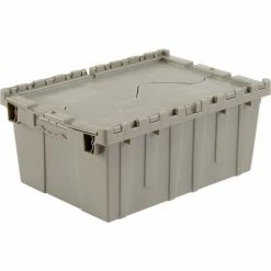 Top 10 ✨ Global Industrial Plastic Attached Lid Shipping & Storage Container 21-7/8x15-1/4x9-11/16 GRY 🎁