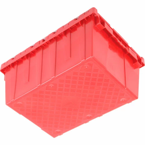 Best Sale 👏 Global Industrial Plastic Attached Lid Shipping & Storage Container 21-7/8x15-1/4x9-11/16 Red ✔️ 8 Best Sale 👏 Global Industrial Plastic Attached Lid Shipping & Storage Container 21-7/8x15-1/4x9-11/16 Red ✔️ - Image 8
