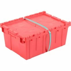 Best Sale 👏 Global Industrial Plastic Attached Lid Shipping & Storage Container 21-7/8x15-1/4x9-11/16 Red ✔️ 30 Best Sale 👏 Global Industrial Plastic Attached Lid Shipping & Storage Container 21-7/8x15-1/4x9-11/16 Red ✔️ -Containers shop 257808RD 10