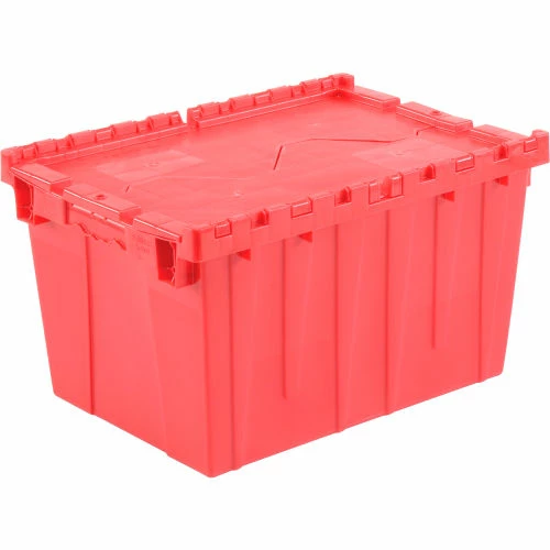 Best Sale 😀 Global Industrial Plastic Shipping/Storage Tote w/ Attached Lid, 21-7/8"x15-1/4"x12-7/8", Red ✔️ 1 Best Sale 😀 Global Industrial Plastic Shipping/Storage Tote w/ Attached Lid, 21-7/8"x15-1/4"x12-7/8", Red ✔️