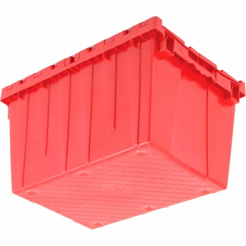 Best Sale 😀 Global Industrial Plastic Shipping/Storage Tote w/ Attached Lid, 21-7/8"x15-1/4"x12-7/8", Red ✔️ 8 Best Sale 😀 Global Industrial Plastic Shipping/Storage Tote w/ Attached Lid, 21-7/8"x15-1/4"x12-7/8", Red ✔️ - Image 8