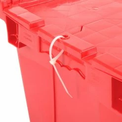 Best Sale 😀 Global Industrial Plastic Shipping/Storage Tote w/ Attached Lid, 21-7/8"x15-1/4"x12-7/8", Red ✔️ 31 Best Sale 😀 Global Industrial Plastic Shipping/Storage Tote w/ Attached Lid, 21-7/8"x15-1/4"x12-7/8", Red ✔️ -Containers shop 257809RD 11