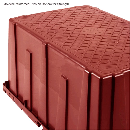 Best Sale 😀 Global Industrial Plastic Shipping/Storage Tote w/ Attached Lid, 21-7/8"x15-1/4"x12-7/8", Red ✔️ 18 Best Sale 😀 Global Industrial Plastic Shipping/Storage Tote w/ Attached Lid, 21-7/8"x15-1/4"x12-7/8", Red ✔️ - Image 18