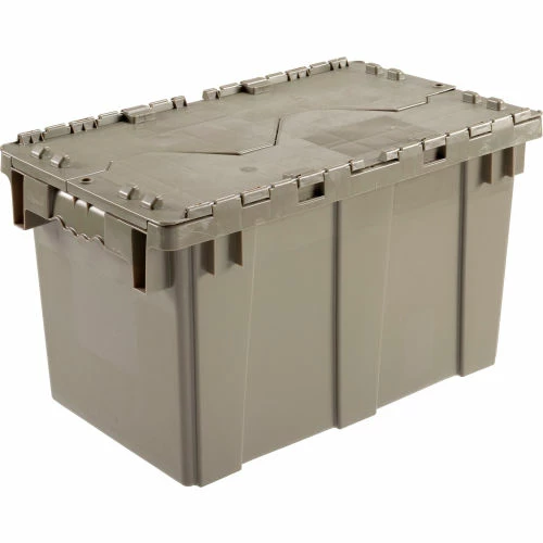 Hot Sale ๐ Global Industrial Plastic Attached Lid Shipping & Storage Container DC2213-12 22-3/8x13x13 GY ๐ 1 Hot Sale ๐ Global Industrial Plastic Attached Lid Shipping & Storage Container DC2213-12 22-3/8x13x13 GY ๐