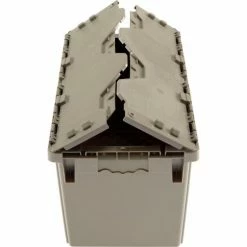 Hot Sale ๐ Global Industrial Plastic Attached Lid Shipping & Storage Container DC2213-12 22-3/8x13x13 GY ๐ 20 Hot Sale ๐ Global Industrial Plastic Attached Lid Shipping & Storage Container DC2213-12 22-3/8x13x13 GY ๐ -Containers shop 257810 04