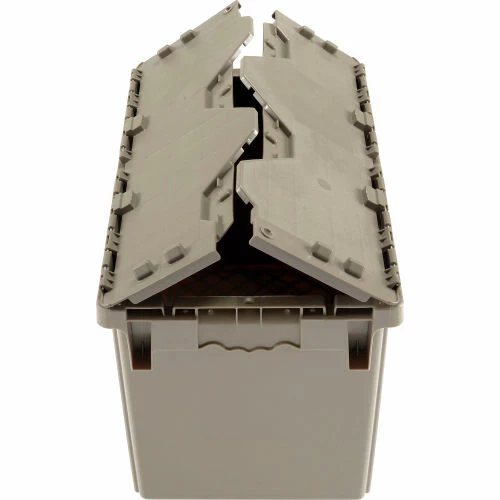 Hot Sale ๐ Global Industrial Plastic Attached Lid Shipping & Storage Container DC2213-12 22-3/8x13x13 GY ๐ 5 Hot Sale ๐ Global Industrial Plastic Attached Lid Shipping & Storage Container DC2213-12 22-3/8x13x13 GY ๐ - Image 5