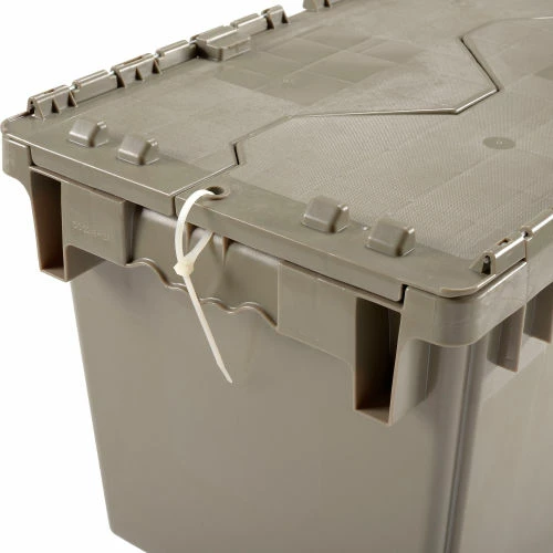 Hot Sale ๐ Global Industrial Plastic Attached Lid Shipping & Storage Container DC2213-12 22-3/8x13x13 GY ๐ 9 Hot Sale ๐ Global Industrial Plastic Attached Lid Shipping & Storage Container DC2213-12 22-3/8x13x13 GY ๐ - Image 9