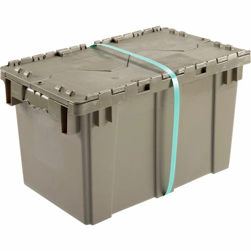Hot Sale ๐ Global Industrial Plastic Attached Lid Shipping & Storage Container DC2213-12 22-3/8x13x13 GY ๐ 11 Hot Sale ๐ Global Industrial Plastic Attached Lid Shipping & Storage Container DC2213-12 22-3/8x13x13 GY ๐ - Image 11