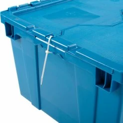 Best Pirce 😉 Global Industrial Plastic Attached Lid Shipping & Storage Container 23-3/4x19-1/4x12-1/2 Blue 🌟 26 Best Pirce 😉 Global Industrial Plastic Attached Lid Shipping & Storage Container 23-3/4x19-1/4x12-1/2 Blue 🌟 -Containers shop 257813BL 08