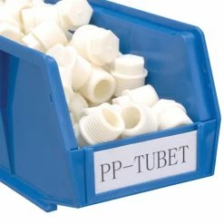 Promo 🔔 Global Industrial™ Plastic Stack & Hang Bin, 4-1/8"W x 10-7/8"D x 4"H, Blue - Pkg Qty 12 🤩 -Containers shop 257901BL 05