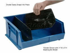 Deals 😉 Divider DUS220 For 7-3/8"D x 3"H Stacking Bin Price for Pack of 6 ✔️ -Containers shop 257902 2wco