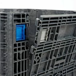 Coupon 🎉 ORBIS GP4048-39 BulkPak Folding Bulk Shipping Container - 48"L x 40"W x 39"H, 2000 Lb. Cap. Black 💯 -Containers shop 268649 03