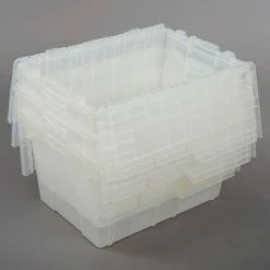 Coupon 🧨 ORBIS Flipak® Attached Lid Container FP182 - 21-7/8 x 15-1/4 x 12-7/8, Clear 🤩 -Containers shop 268775 03