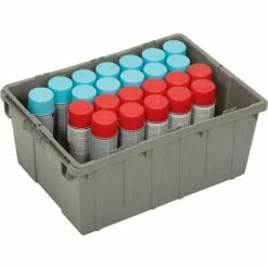 Top 10 🔔 LEWISBins Nest Only Container RNO2115-9 - 21-13/16 x 15-3/16 x 9-3/16 Gray Closed Handle - Pkg Qty 5 🔔 12 Top 10 🔔 LEWISBins Nest Only Container RNO2115-9 - 21-13/16 x 15-3/16 x 9-3/16 Gray Closed Handle - Pkg Qty 5 🔔 -Containers shop 269304 03