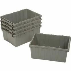 Top 10 🔔 LEWISBins Nest Only Container RNO2115-9 - 21-13/16 x 15-3/16 x 9-3/16 Gray Closed Handle - Pkg Qty 5 🔔 13 Top 10 🔔 LEWISBins Nest Only Container RNO2115-9 - 21-13/16 x 15-3/16 x 9-3/16 Gray Closed Handle - Pkg Qty 5 🔔 -Containers shop 269304 04