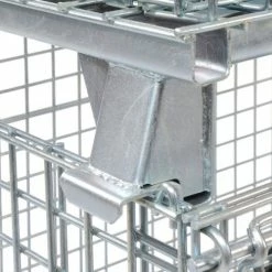 Top 10 ❤️ Nashville Wire Products Folding Wire Container GC324028S4 40x32x34-1/2 2" Mesh Size 3000-4000 Lb. Cap 👍 -Containers shop 269408 14