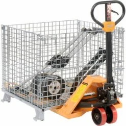 Top 10 ❤️ Nashville Wire Products Folding Wire Container GC324028S4 40x32x34-1/2 2" Mesh Size 3000-4000 Lb. Cap 👍 -Containers shop 269408 20