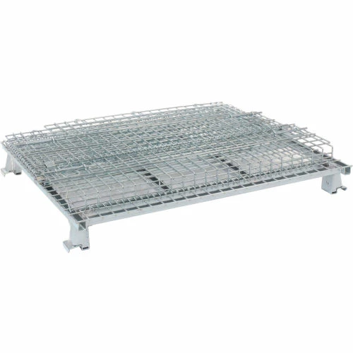 Brand new 🥰 Nashville Wire Products Folding Wire Container GC404824S4 48x40x30-1/2 3000-4000 Lb. Cap 🤩 3 Brand new 🥰 Nashville Wire Products Folding Wire Container GC404824S4 48x40x30-1/2 3000-4000 Lb. Cap 🤩 - Image 3