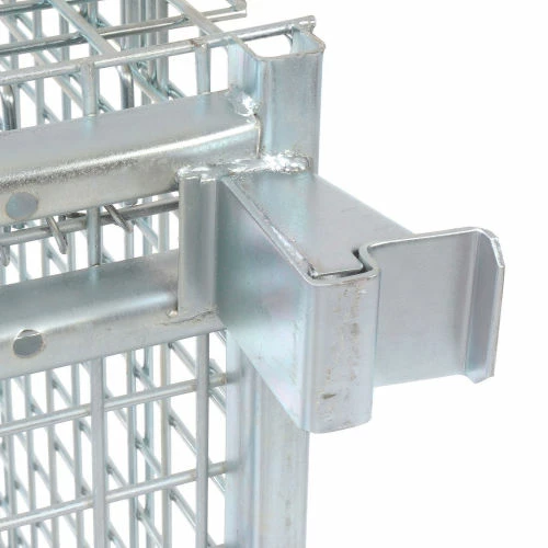 Brand new 🥰 Nashville Wire Products Folding Wire Container GC404824S4 48x40x30-1/2 3000-4000 Lb. Cap 🤩 9 Brand new 🥰 Nashville Wire Products Folding Wire Container GC404824S4 48x40x30-1/2 3000-4000 Lb. Cap 🤩 - Image 9