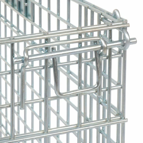 Brand new 🥰 Nashville Wire Products Folding Wire Container GC404824S4 48x40x30-1/2 3000-4000 Lb. Cap 🤩 11 Brand new 🥰 Nashville Wire Products Folding Wire Container GC404824S4 48x40x30-1/2 3000-4000 Lb. Cap 🤩 - Image 11