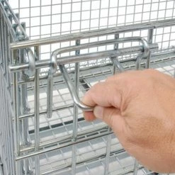 Brand new 🥰 Nashville Wire Products Folding Wire Container GC404824S4 48x40x30-1/2 3000-4000 Lb. Cap 🤩 30 Brand new 🥰 Nashville Wire Products Folding Wire Container GC404824S4 48x40x30-1/2 3000-4000 Lb. Cap 🤩 -Containers shop 269409 12